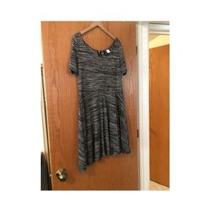 H&M Knit Dress with Back Zipper Large NWT